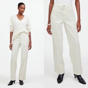 MADEWELL The Emmett Wide-Leg Pant in Corduroy